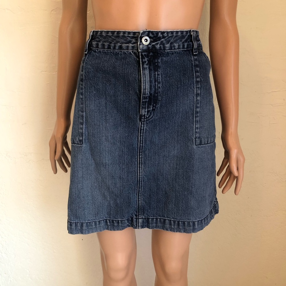 Tommy Hilfiger Jeans Vintage Y2K Blue Denim Mini-Skirt Women’s Size 10 Classic